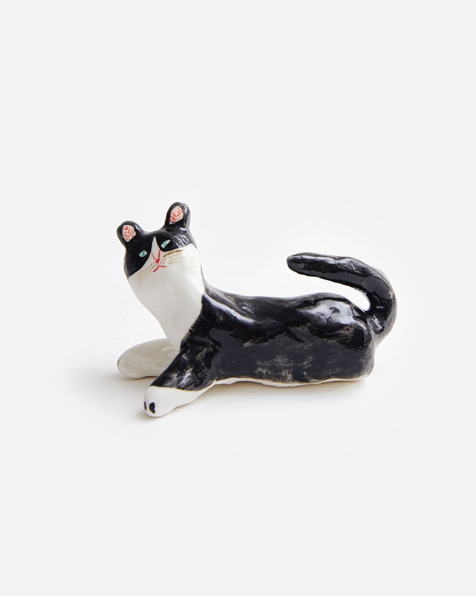 Tuxedo Cat Mask & Ring Holder